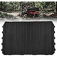 KEMIMOTO Bed Mat TPE Rear Cargo Slush Mats Compatible with Polaris Ranger XP 1000/Crew 2018-2025 & Polaris Ranger 1000/Crew 2020-2025, All Weather Protector Rear Cargo Bed Liner Mat Accessories