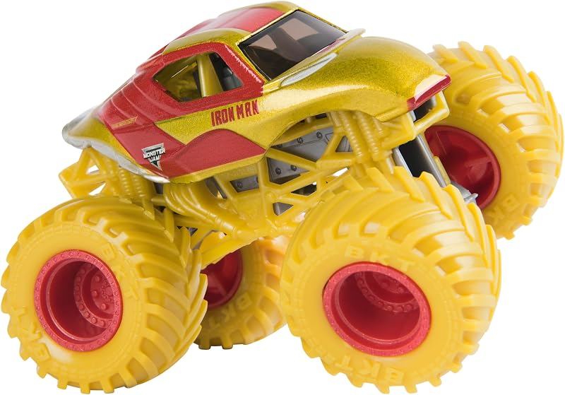 , Confezione da 5 Marvel Heroes, Spider-Man, Black Panther, Iron Man, Captain America | Veicoli Die-Cast, Giocattoli per Bambini e Bambine dai 3 Anni in su