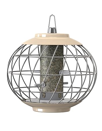 The Nuttery Hel J01 Helix Thistle Seed Squirrel Proof Bird Feeder