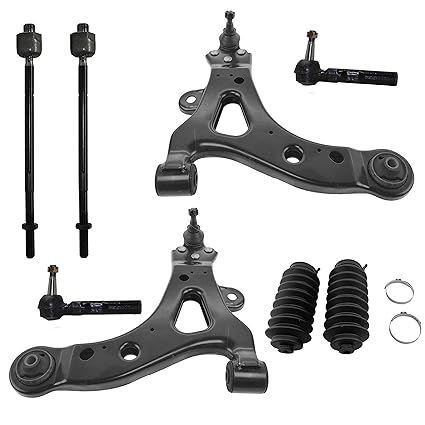 Replacement Parts Detroit Axle Brand New 8pc Complete Front Suspension Kit For Buick Rendezvous Pontiac Aztec Automotive Shocks Struts Suspension Complete Assemblies