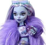 Monster High Abbey Bominable Yeti Fashion Doll with Pet Mammoth HNF64 view 3