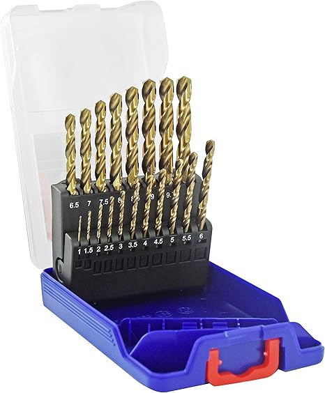 Tivoly 11455070015 Estuche E Tc 19 Brocas Metal Hss E5 O 1 10 Mm X1 2 Amazon Fr Bricolage