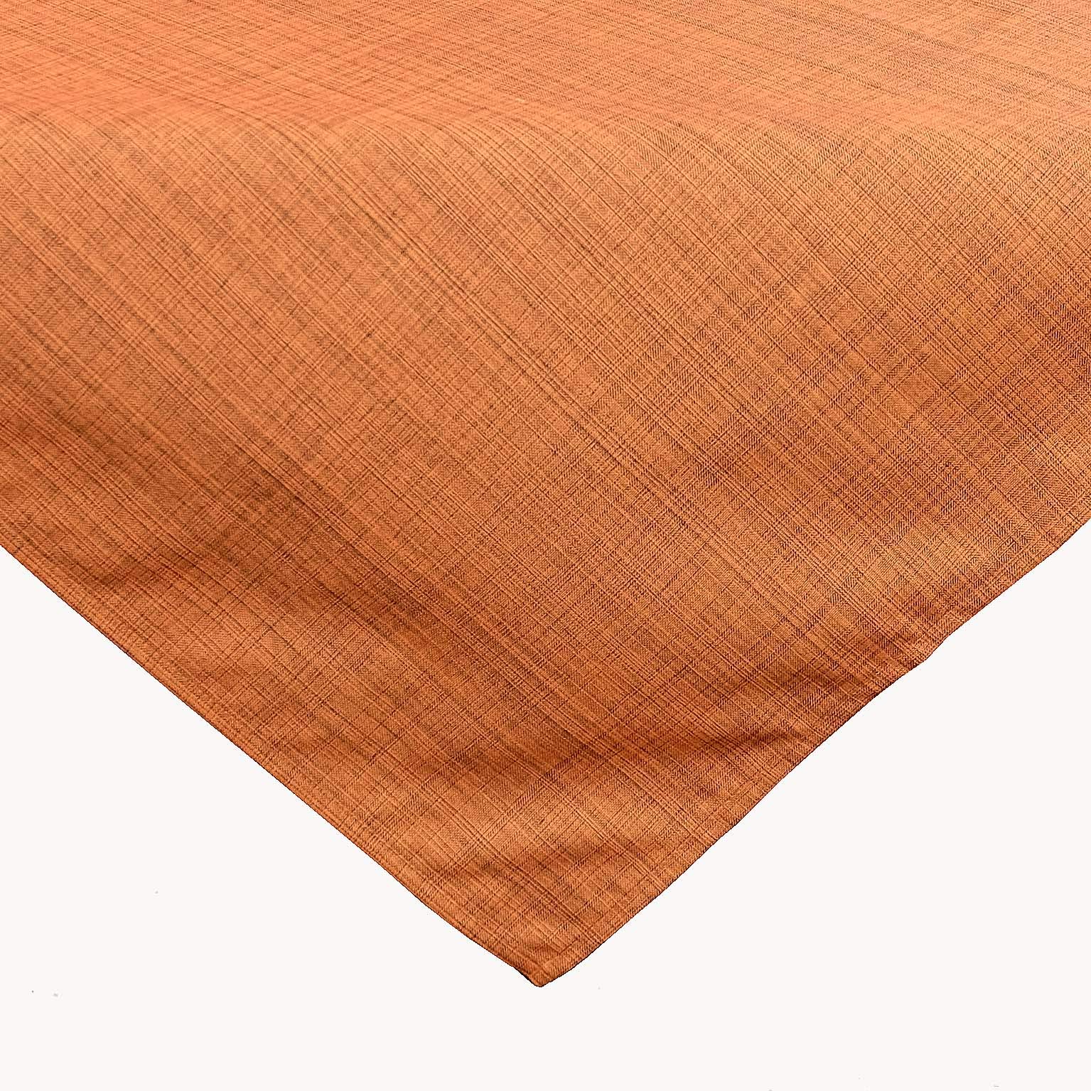 KAMACA Outdoor Tablecloth, Garden Tablecloth, The Perfect Textile Blanket for Indoor and Outdoor Use, Stain-Repellent, Weather-Resistant, Wrinkle-Free (Terracotta - Mottled, Tablecloth 90 x 90 cm)