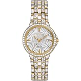 Citizen Ladies' Silhouette Crystal Eco-Drive Watch, 3-Hand Date