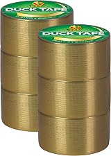 Duck Tape Gold 48mm x 9.1m Pack of 6 Solid Colours