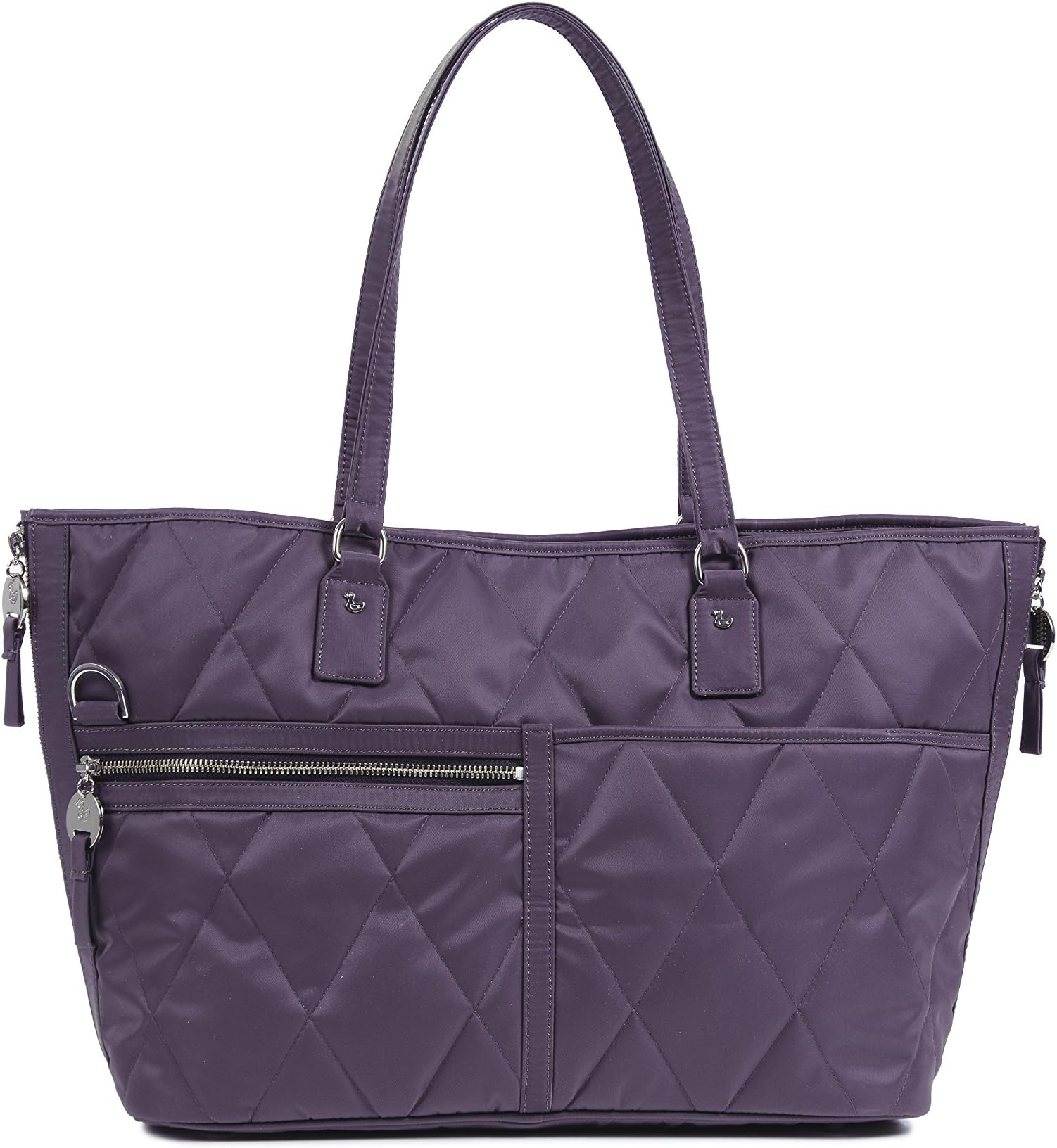 Danzo diaper bagsLexington, Orchid with Slate Interior