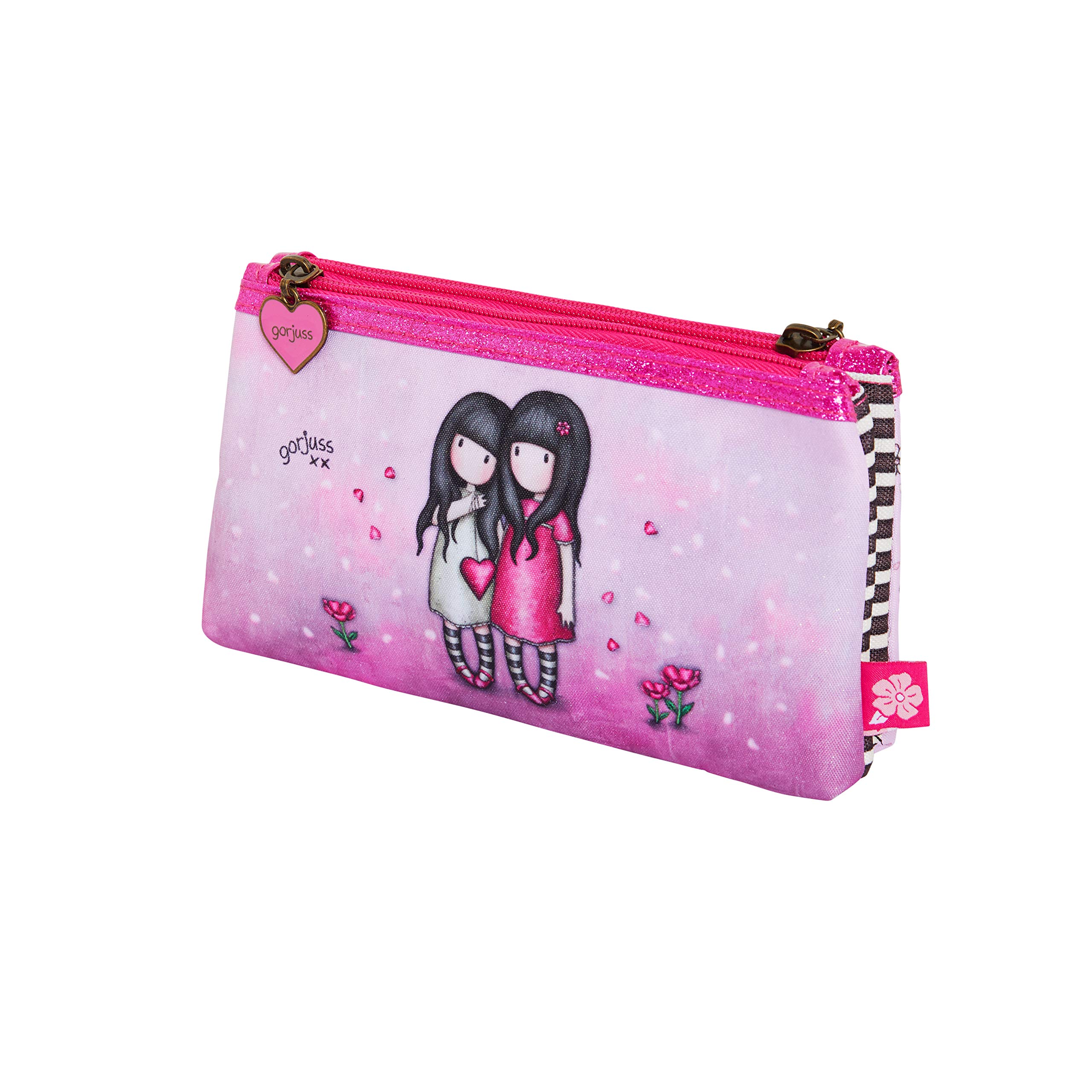 Gorjuss Sparkle & Bloom Double Pencil Case 324GJ22 - You Can Have Mine