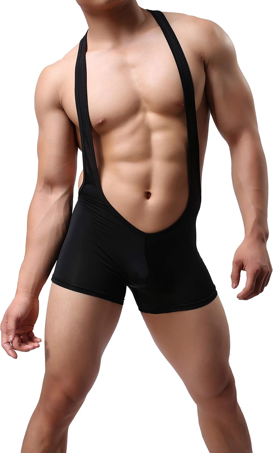 MuscleMate Premium Men's Wrestling Leotard, Men's Wrestling Singlet Bodysuit, Silky Smooth.: Clothing
