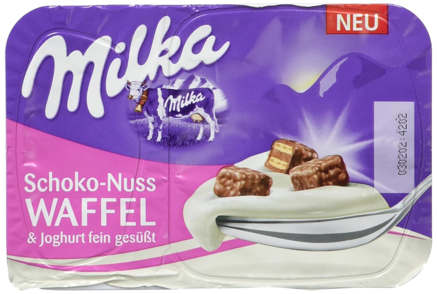 Müller Milka Nuss Waffel Joghurt, 120 g: Amazon.de: Lebensmittel &amp; Getränke