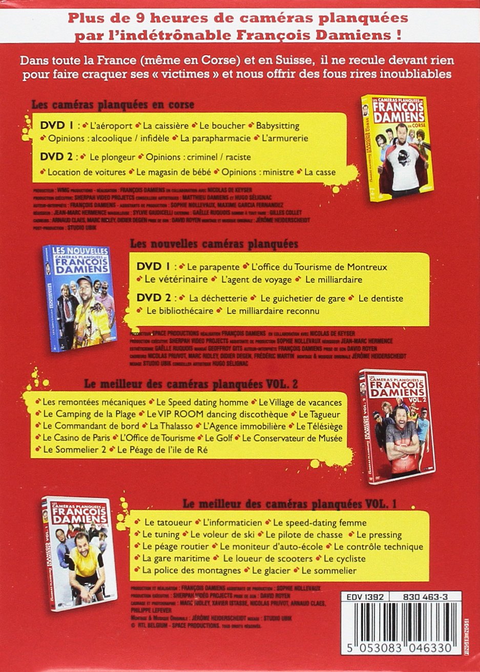 Les Cameras Planquees De Francois Damiens L Integrale Amazon Com Books