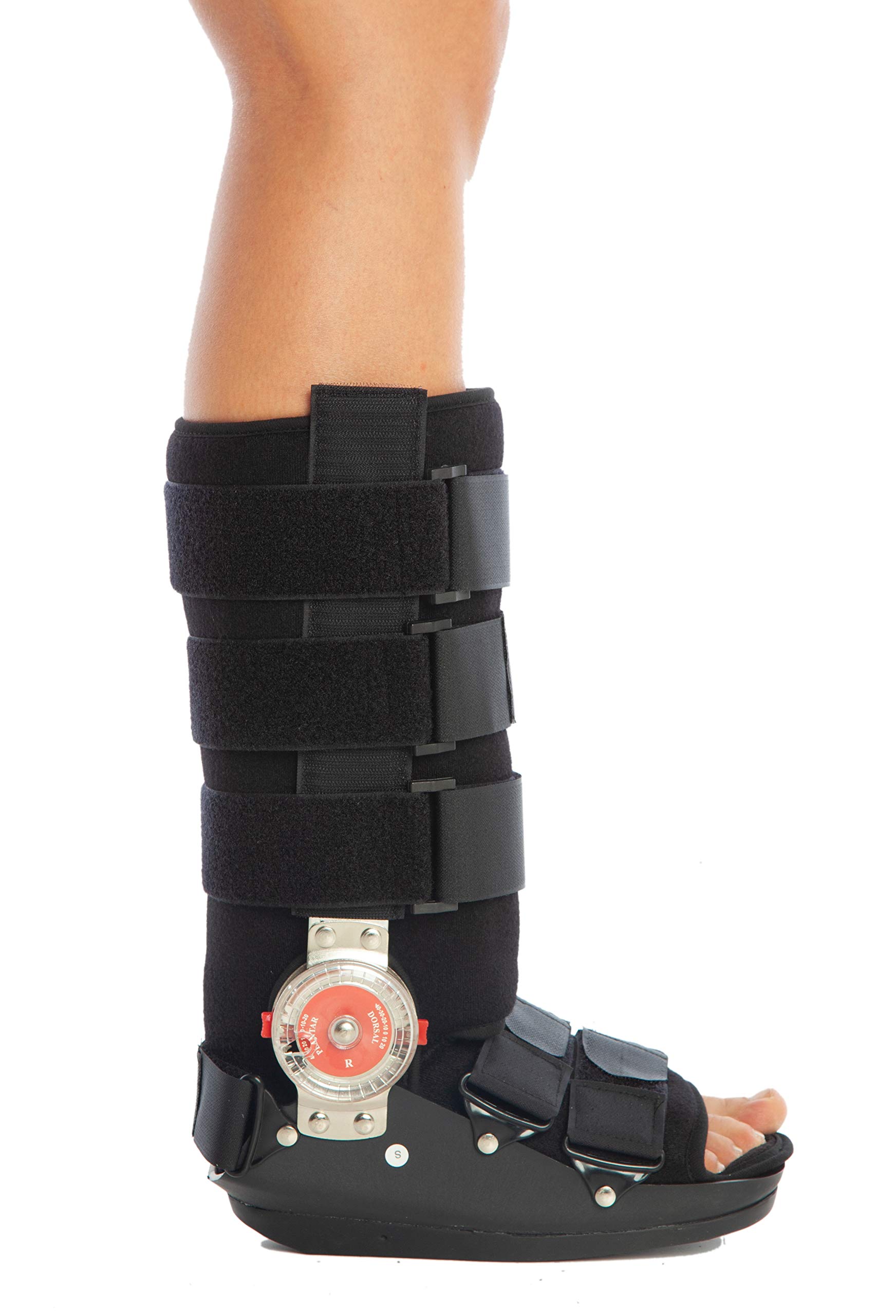 ArmoLine Adjustable ROM Walker Boot (Range Of Motion) - Left and Right Foot - Supplied to NHS (L (42-45 EU Shoe Size))