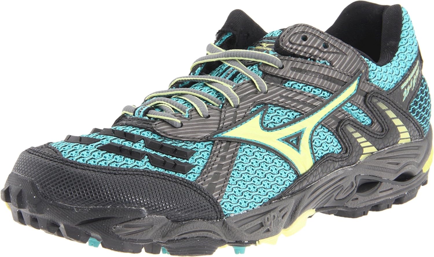 Mizuno Women's Wave Cabrakan 3 Running Shoe, Ceramic/Sunny