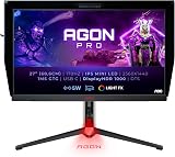 AOC AGON AG274QXM 27" QHD 170Hz Mini LED Gaming Monitor 1ms HDR 1000 USB-C KVM view 1