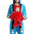 Sesame Street Characters Baby Carrier Costume Accessories | Infant Elmo, Cookie Monster & Oscar The Grouch Costumes