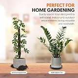 EarlyGrow 50cm Plant Pot Saucers 2-Pack 52cm Top 47cm Base 6cm Deep view 4