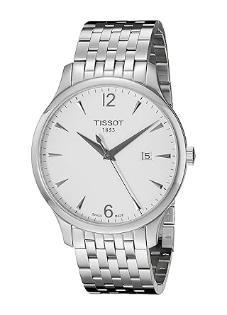 Analogue Tradition Round Silver Dial Watch for Men T0636101103700