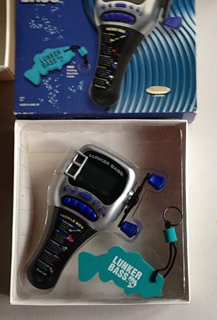 radica lunker bass fishing handheld game