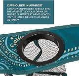 Highlander Compact Camping Chair Lightweight Folding 2.2kg with Cup Holder view 5