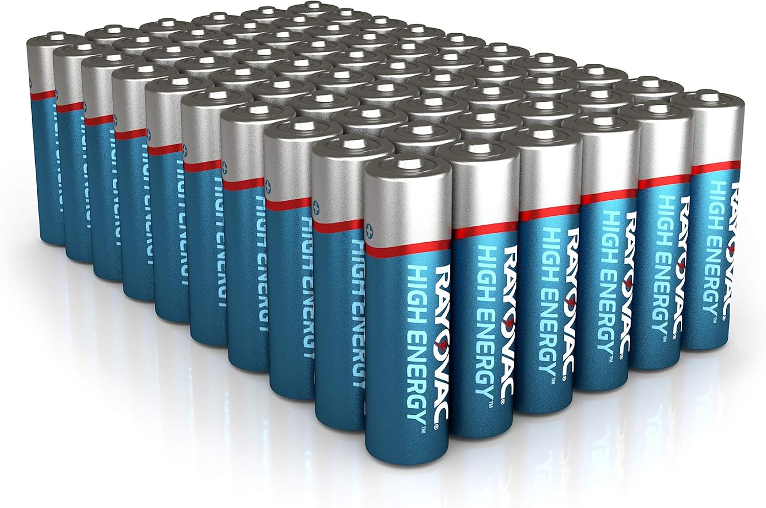 Rayovac AA Batteries, Alkaline Double A Batteries (60 Battery Count): Electronics