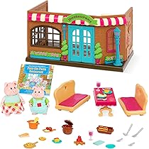 作者cerise maki様tiny hat box新品PLAYROOMブライス Amazon.com: Li'l Woodzeez – Honeysuckle Theater Playset with
