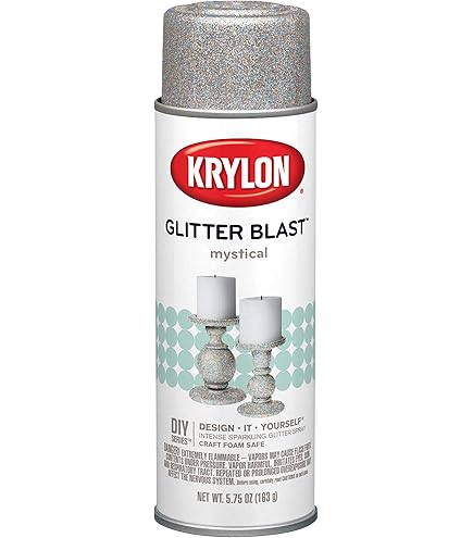 Amazon.com: Krylon Blast Glitter Spray Craft Projects