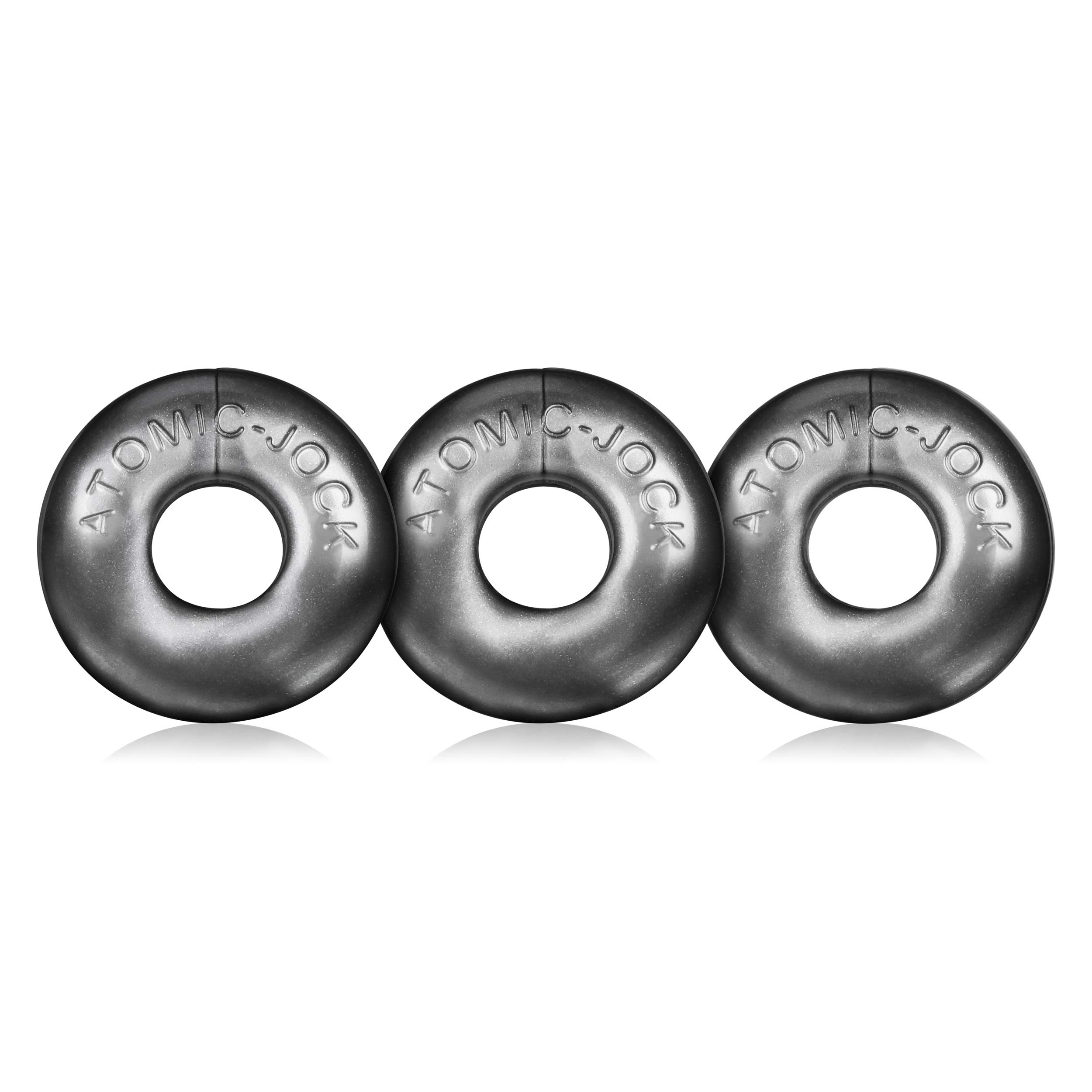 OXBALLS Ringer 3-Pack cockrings, Silver
