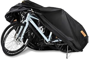 STRTCHRG Bike Cover Waterproof Outdoor - Bicycle Cover for 1 or 2 Bikes Moped Cover Dust Rain Sun Protection Windproof for Mountain Road Bike