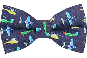 OCIA Cute Pattern Pre-tied Bow Tie Adjustable Bowties for Adult & Children