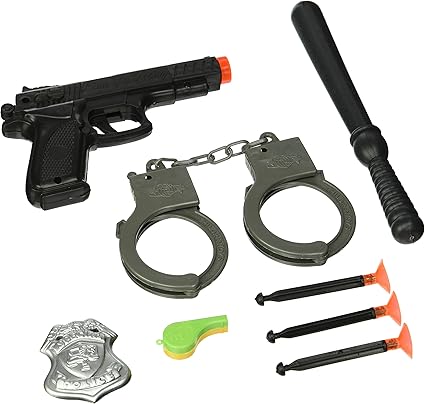 police toy gun set