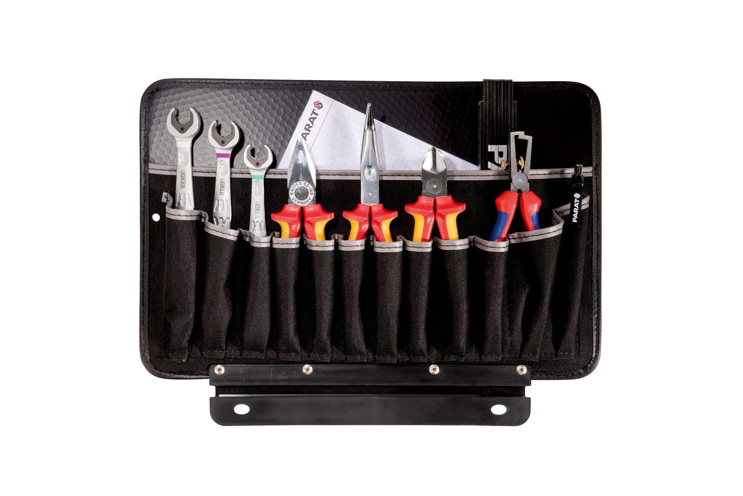 Parat 591041551 Tool Board (2-Sided, for Tool Box, Many Pockets, Colour Black, Tool Holder)