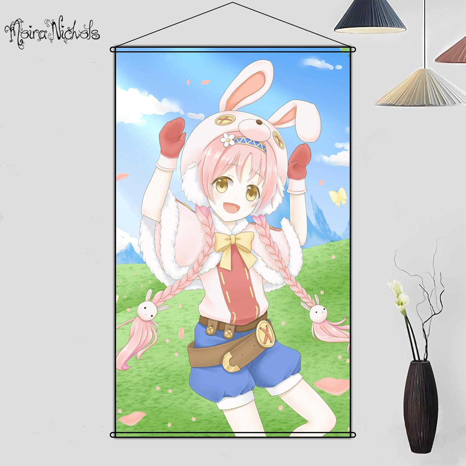 Amazon Moira タペストリー プリンセスコネクト Re Dive プリコネr 茜ミミ あかねミミ Akane Mimi 掛ける絵 ポスター 二次元 漫画 巻物 軸物 掛け軸 壁アート クリスマス プレゼント Hd 壁アート 部屋飾り アニメ周辺 贈り物 おしゃれ 萌え カスタム可能 約