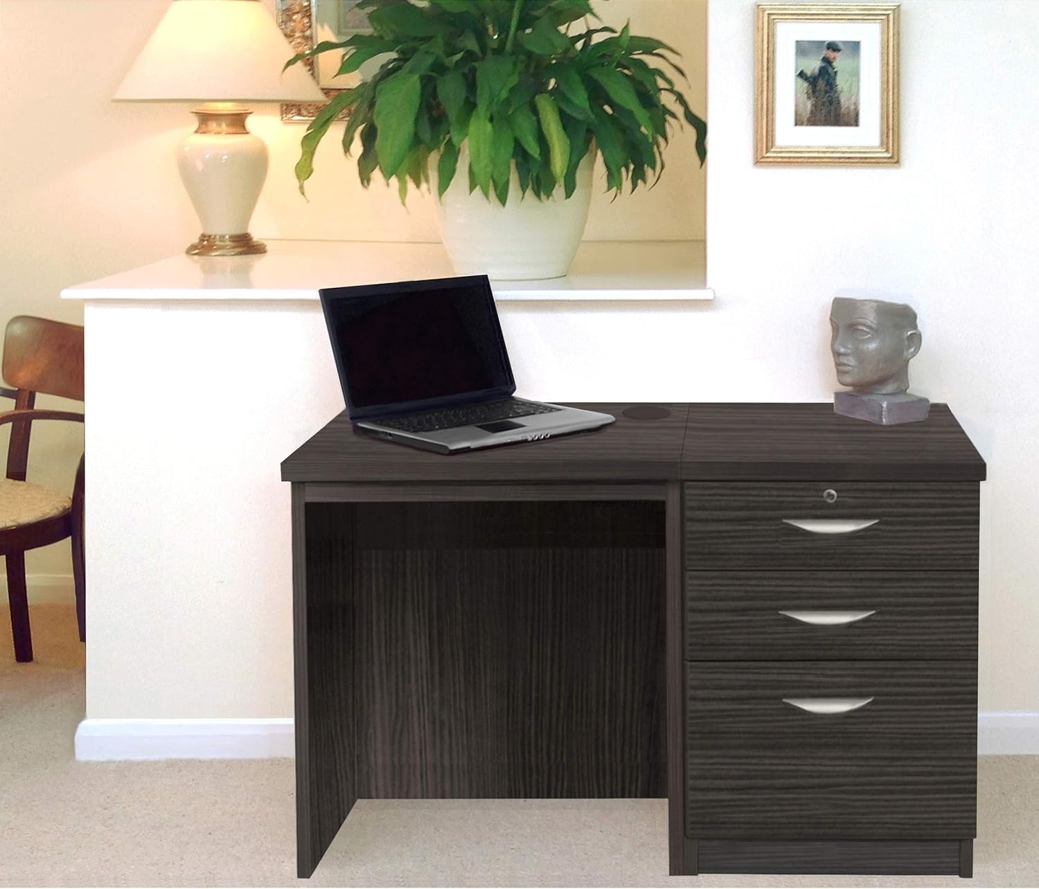 SET02IN Desk Drawer Unit Laptop Table Filing Kids Small Set