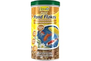 Tetra Pond Tetrapond Flakes 6.35oz, 1L (Bilingual)