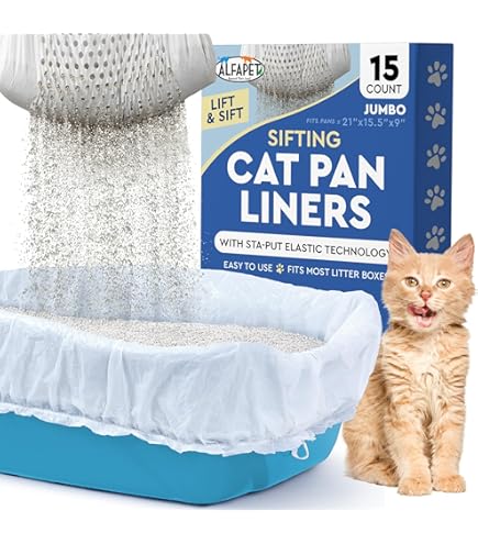 Litter Mat Boxes Of Alfapet Kitty Cat Sifting Extra Giant Litter