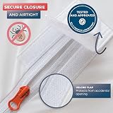 Wrappybag Bed Bugs Mattress Protector Double Size Waterproof Cotton Surface view 4