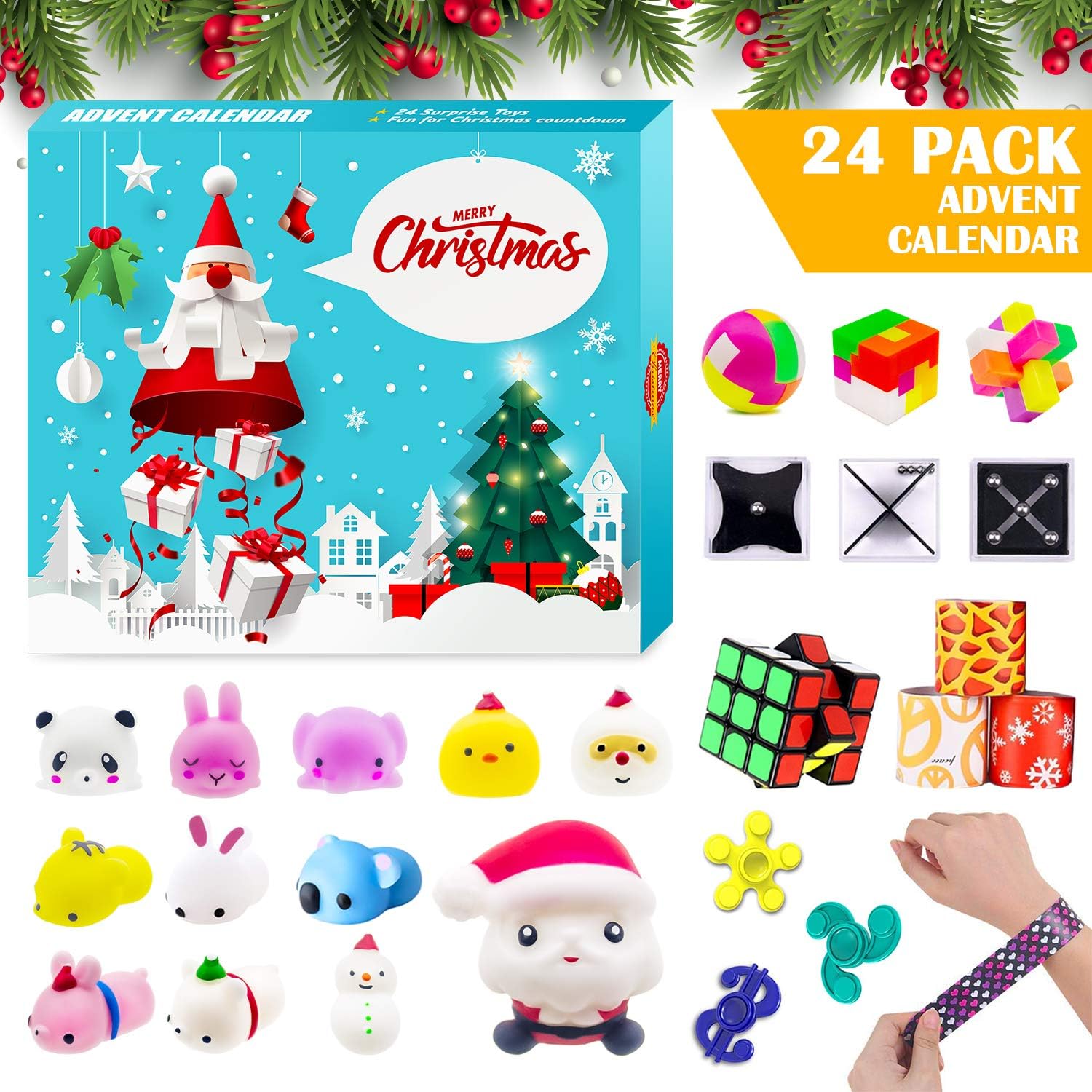 Mini Pochette Christmas 2019 Calendar Semashow
