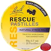 Bach Rescue Remedy Pastilles Black Currant, 1.7 oz (2 Pack)