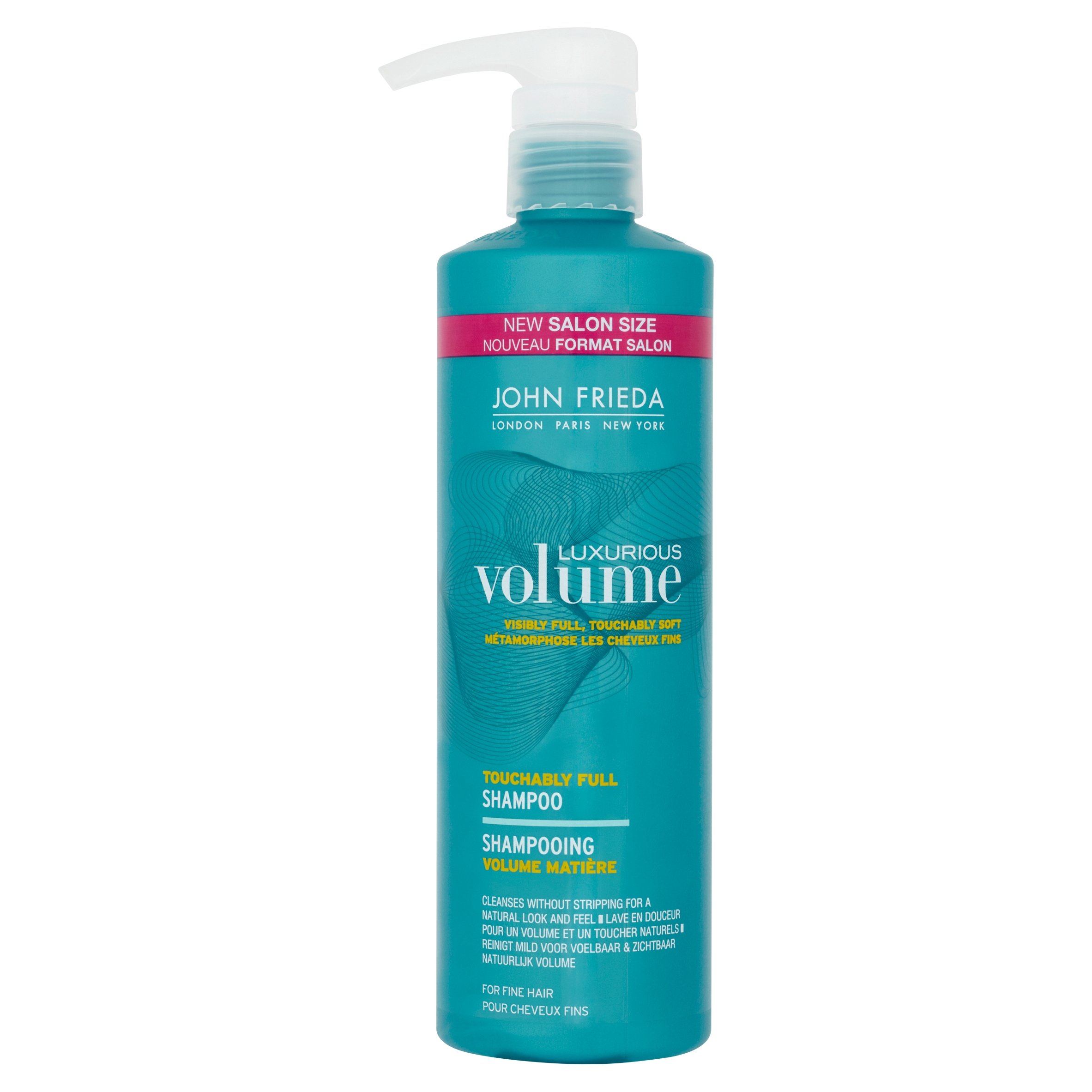 John Frieda Luxurious Volume Touchably Full Shampoo 500ml NEW