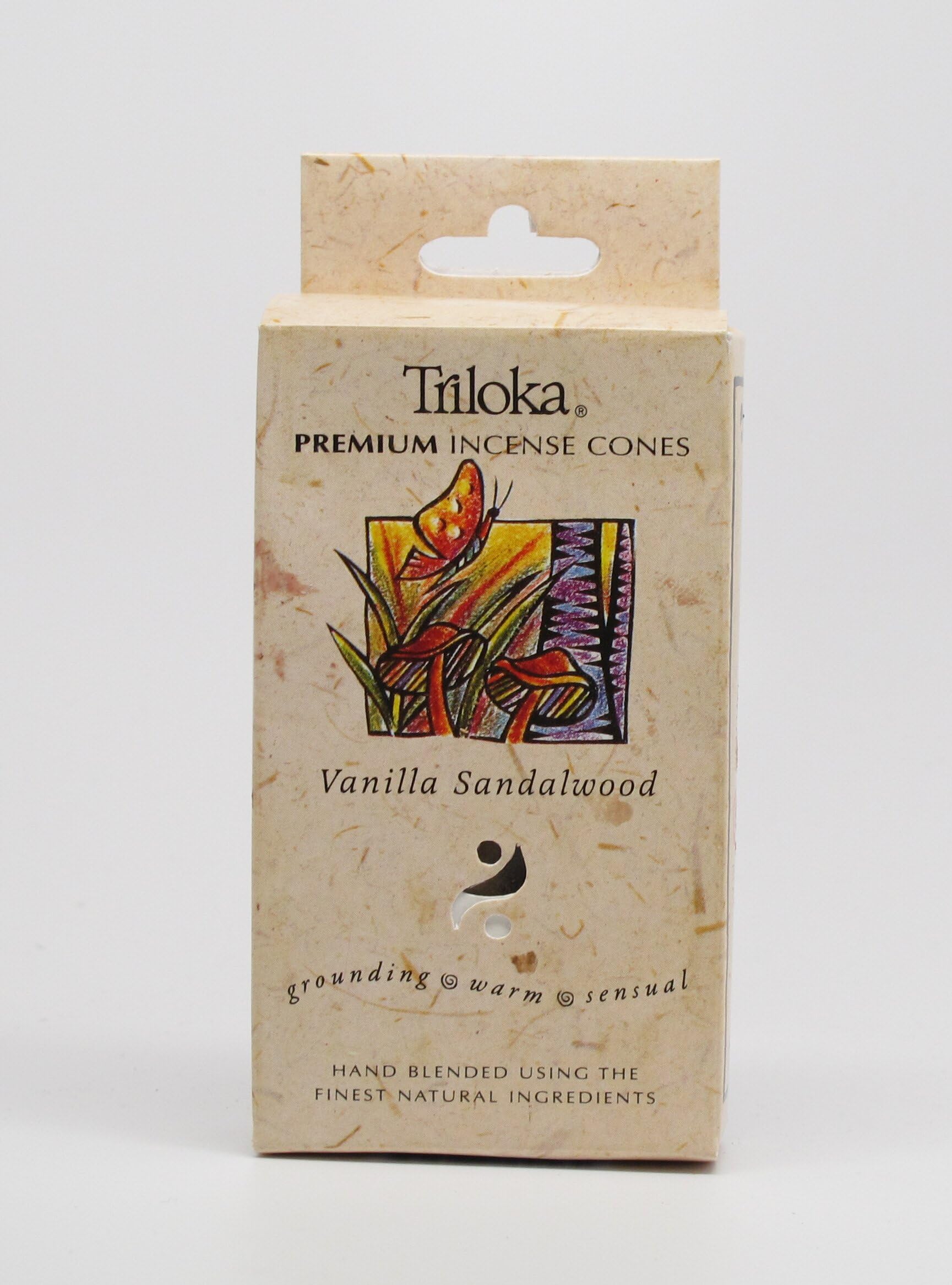 Vanilla Sandalwood - Triloka Premium Cone Incense