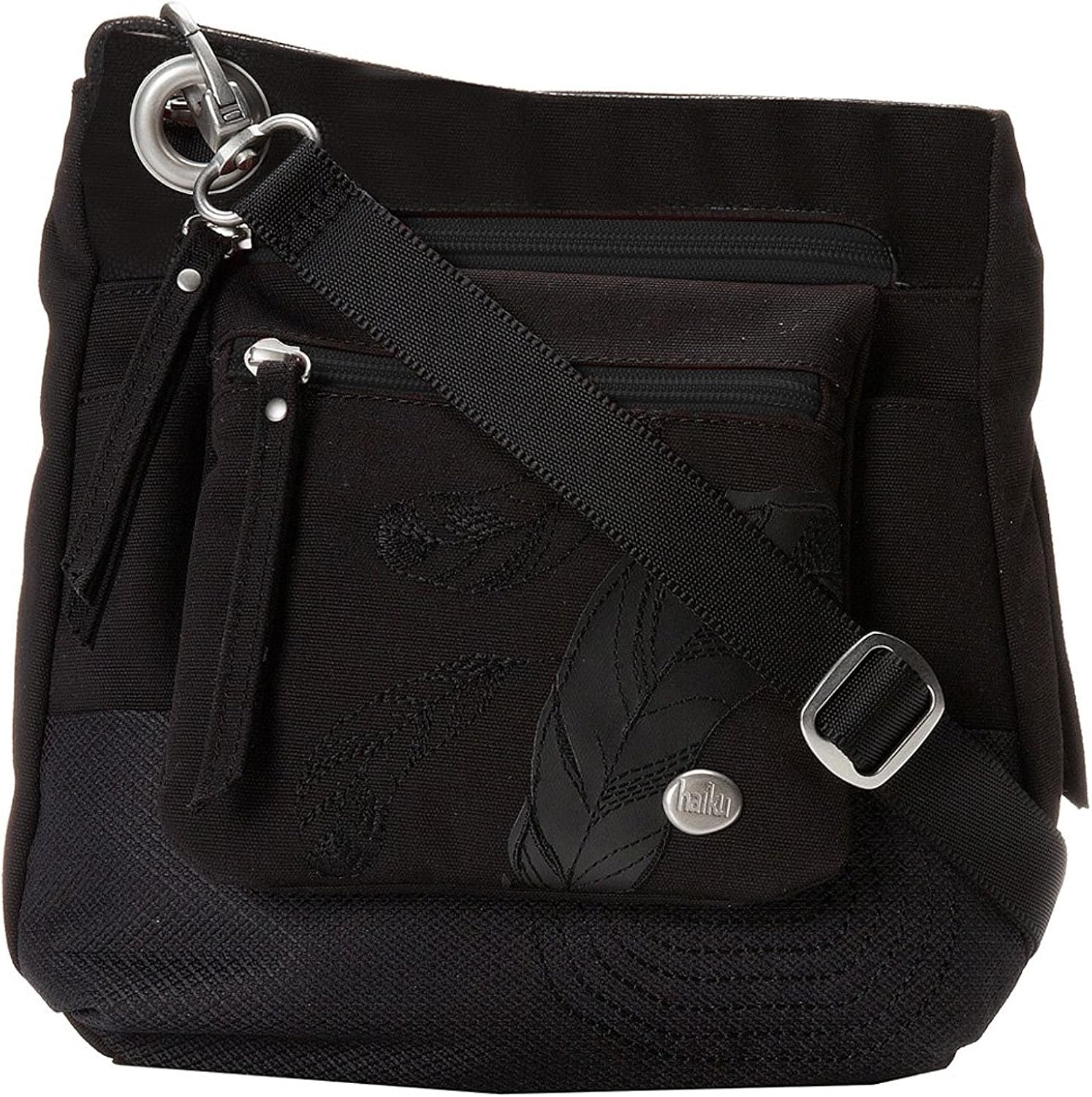 Haiku Womens Jaunt Eco Crossbody Handbag (Black) Amazon.ca Shoes
