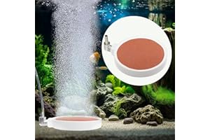 BLOTFISH Fish Tank Bubble Air Stones for Aquarium, 3.2 Inch Nano Airstone, Ultra-High Dissolved Oxygen Diffuser, Aquarium Oxygen Aerator, Air Pump Accessories with Air Tube Control Valve check valve