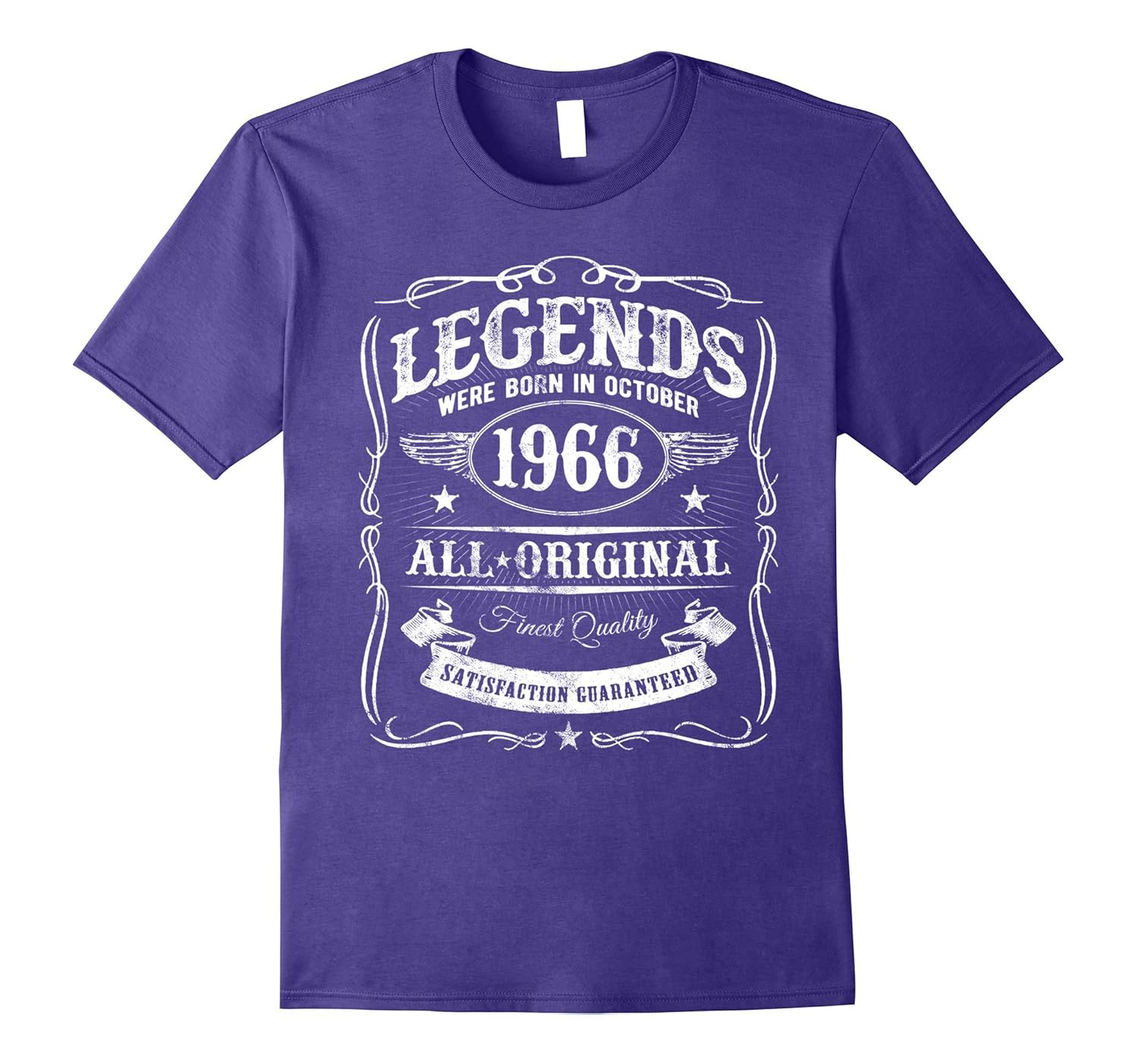 LEGENDS Were Born In October 1966 T-Shirt 51st Birthday-Rose