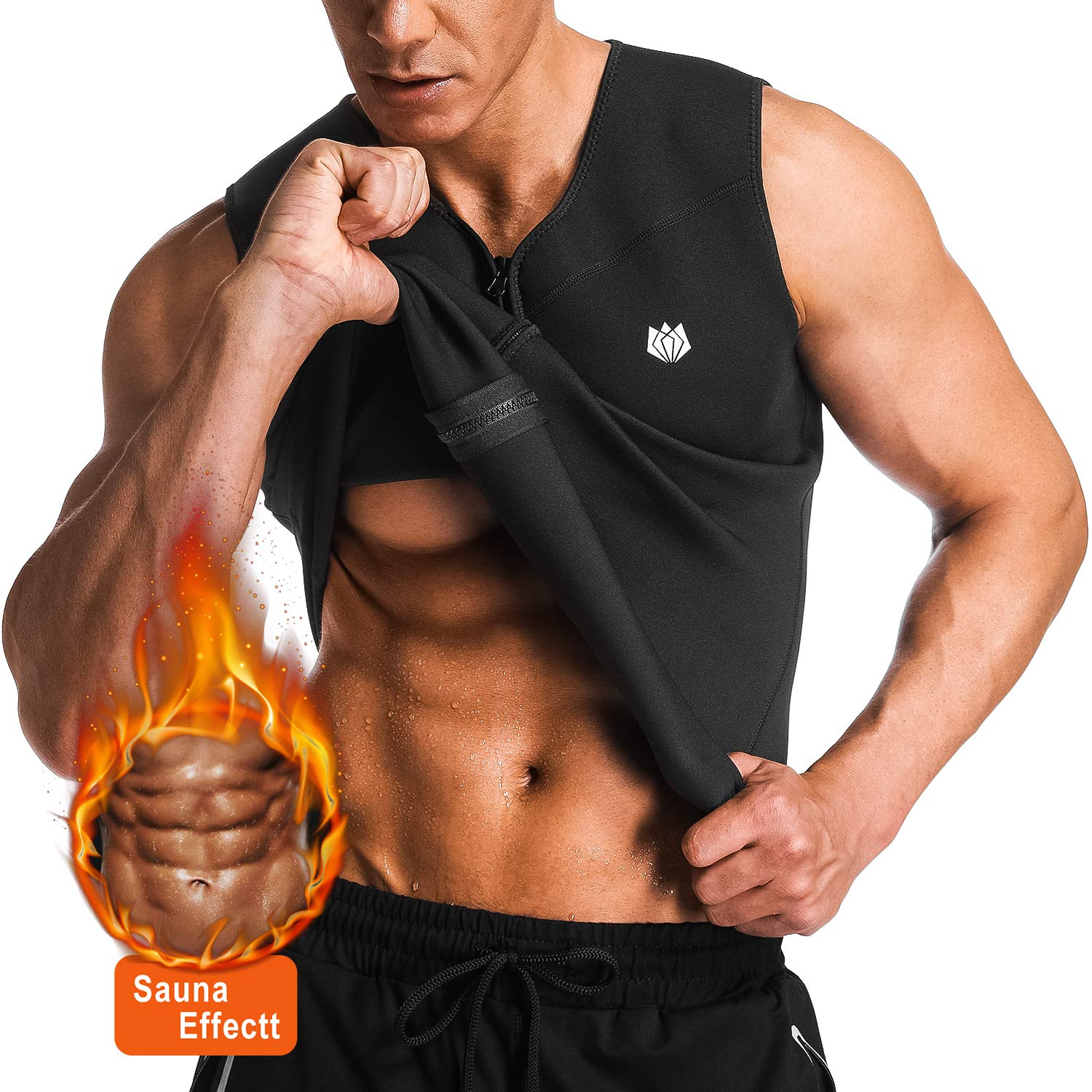 Fitst4 Men Waist Trainer Vest For Weight Loss