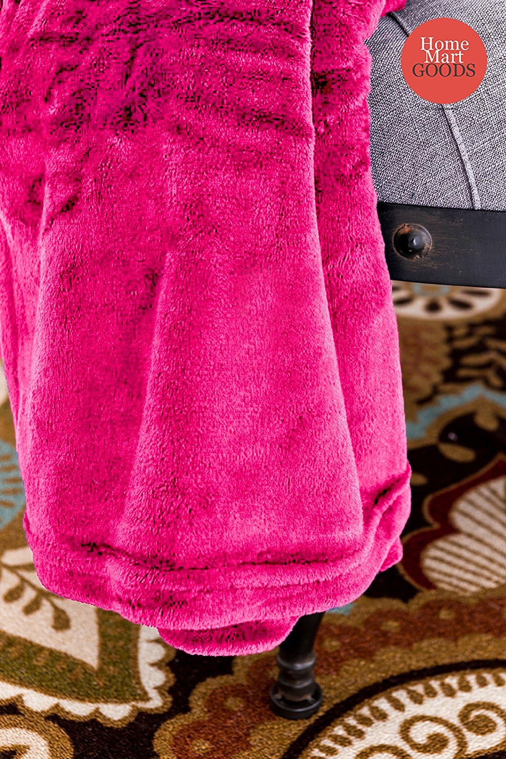 Amazon Com Home Must Haves Pink Solid Hot Affordable Blanket Bedding Throw Fleece Super Soft Warm Queen Home Kitchen