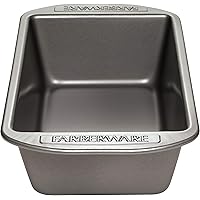Farberware Nonstick Bakeware 9-Inch x 5-Inch Loaf Pan, Gray -