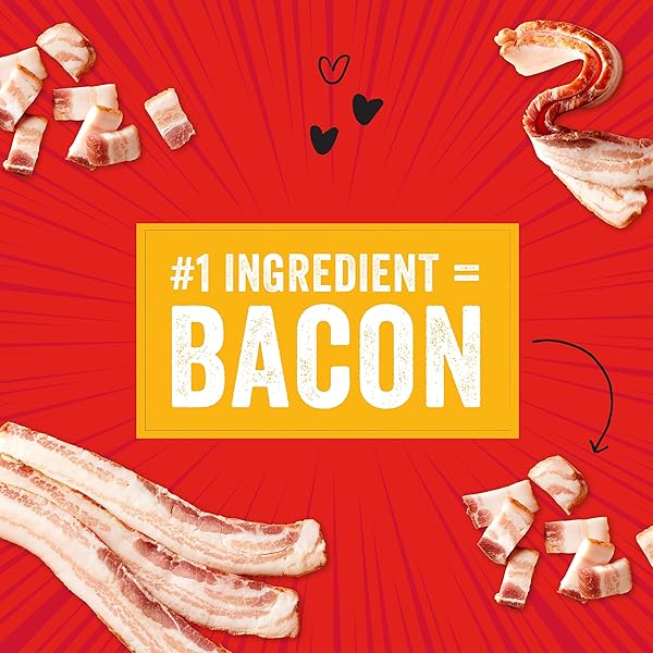 STELLA & CHEWY’S TRAINING DOG TREATS – CRAV’N BAC’N SOFT BACON & CHICKEN BITES – PREMIUM USA MADE – LOW CALORIE REWARDS – 8.25OZ