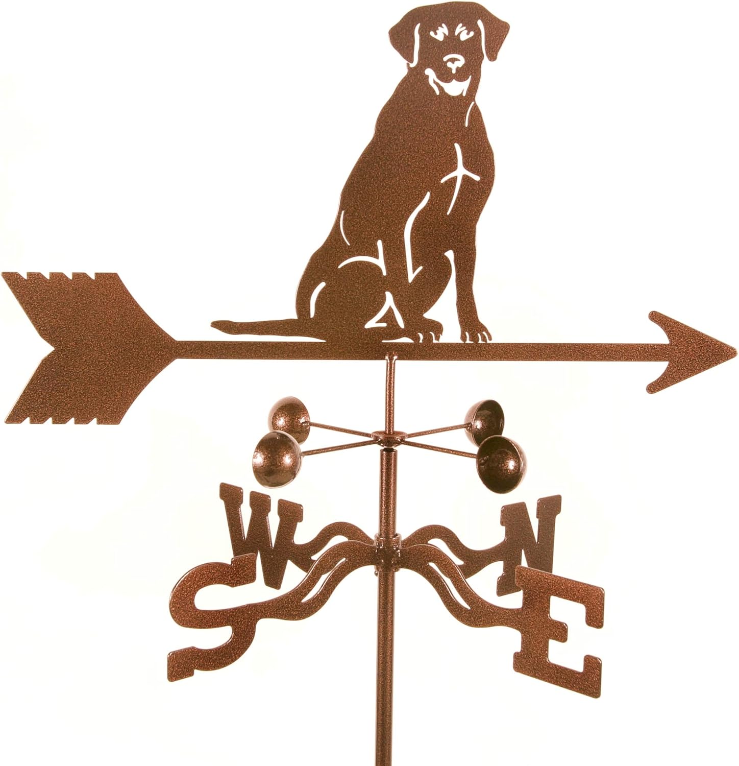 Weathervanes - EZ Vane Labrador Retriever Weathervane 21 Inch Wide Garden Stake