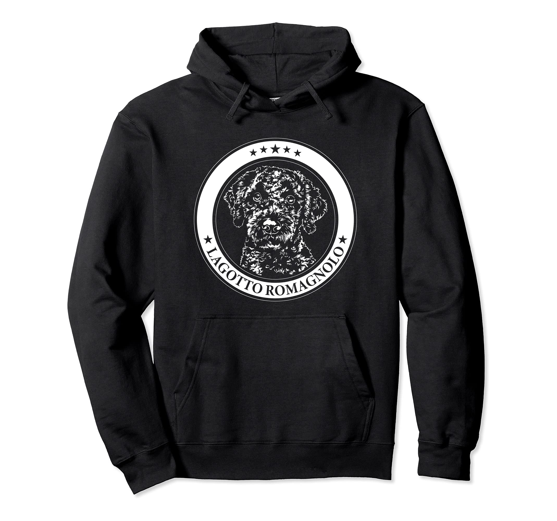 Funny Proud Lagotto Romagnolo dog portrait dog Pullover Hoodie