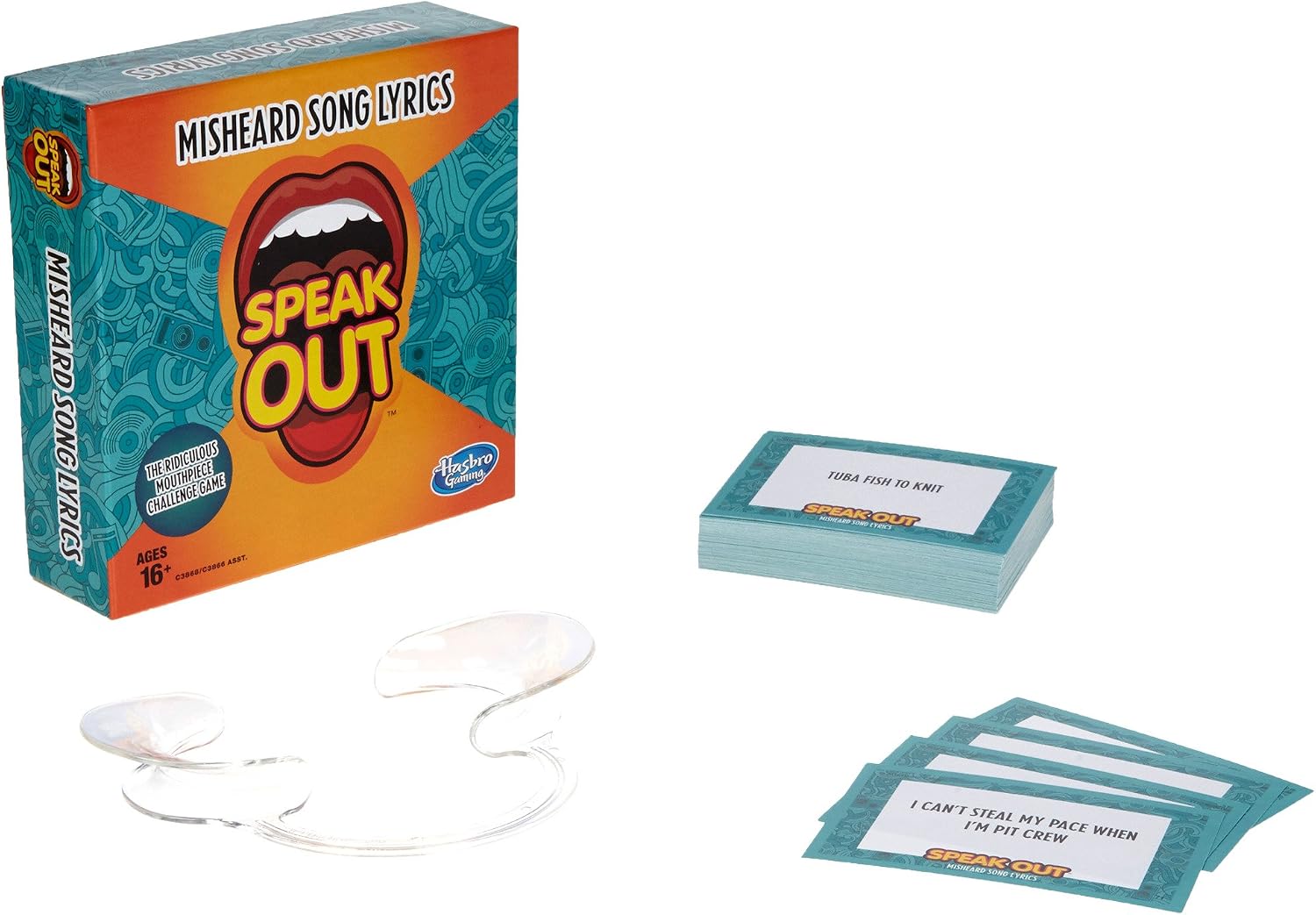 Hasbro Gaming Speak Out Expansion Pack: Misheard Song Lyrics, 14 cm x 4.1 cm x 14 cm - Image 3