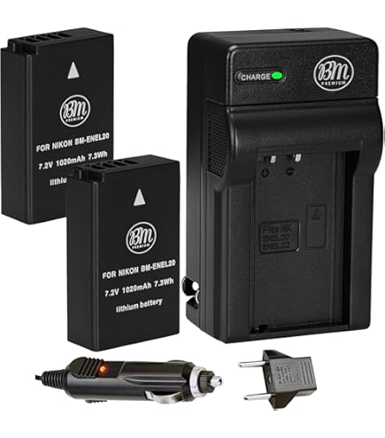 Nikon COOLPIX P950 バッテリー2個 Amazon.com : Big Mike's BM Premium 2 Pack of EN-EL20, EN-EL20a